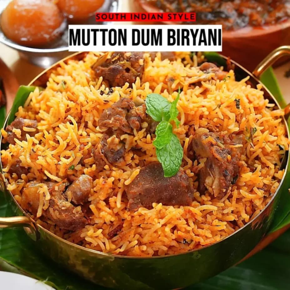Mutton Dum Biriyani